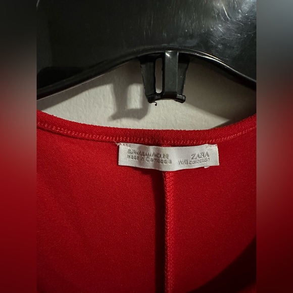 Zara red dress in size M. - Picture 3 of 3